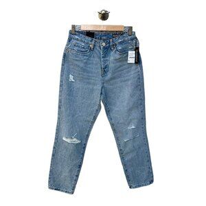 Blank NYC Women's Straight Leg Jeans - Light Blue Button Fly